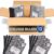 12 Pack – EPI College Ruled Composition Notebook Black – 200 Pages (100 Sheets), 9-3/4 x 7-½ – Classroom Back to School Supplies, Heavy Duty, Durable Hardcover Office Notebooks, Sewn