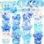 12 Pack Blue Butter Cloud Slime Kit – Soft Stretchy DIY Squishy Toy