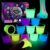12 Pack Galaxy Slime Kit Glow in The Dark Set, Party Favors for Girls Boys, DIY Putty Stress Relief Toy for Goodie Bags Stuffers Christmas Easter Toys
