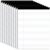 12 Pack Legal Pads 8.5 x 11,600 Sheets, College Ruled Perforated Note Pads