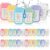 12 Pack Mist Hand Sanitizer Spray with Keychain Power Mini Hand Sanitizer Bulk Travel Size 1oz Scented Moisturizing Variety Pack Back to School Teacher Gift Staff Positive Employee Gift(Thank You)