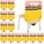12 Pack Pencil Chair Pockets for Classrooms 17×18 Inch Seat Sacks with 12 Name Slots Chair Back Buddy Student Back of Chair Organizer for K-2 Seat Supplies