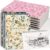 12 Pack Sketch Book, 9 x 12Inch Sketchbook, 68lb/100gsm Top Spiral Bound Sketch Pad, Acid Free Art Supplies Drawing Painting Sketching Paper for Woman Artists (30 Sheets Each)