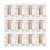[12 Pack] Tiny Tumble Tower Brown 48 pc with Candy – Stacking Blocks Game – Family Board Games, Color Stack Challenge, Tower Stack