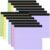12 Pack Wide Landscape Notepad 11″ x 9.5″ Legal Pads College Ruled Note Pad 11×9.5 Colored Legal Pads Pink Writing Pad Notepad with Sturdy White Back, 30 Sheets/Pad, Lined Paper for School,Home,Office