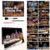 12 Pages Scratch Art Books for Adults Colorful City Series Scratch Painting 8.3×11.7inch Paint By Scratch Fun Gift for Travel Lovers, Couples & Kids（Colorful City C）