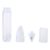 1/2 Pcs 10mm Angled Head Empty Pen Clear Pen Rod Refill Empty Marker Pen Paint Marker for School Clear