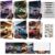 12Pcs 9”x12” Race Car Theme 2 Pocket Folders Set Racing Car File Folder with Stickers Homework Paper File Folders Back to School Supplies for Racing Classroom Office Home Teacher Student Supplies