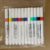 12 Pcs Acrylic Paint Markers, Fast-Drying Water-Based Ink Pens, Vivid Colors with Strong Coverage, Color-Stable Multi-Surface Painting on Metal, Wood, Glass, Ceramic, Plastic for DIY Craft Art