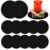 12Pcs Black Carpet Seats for Classroom 16In Black Classroom Rug Back to School Floor Mat Educational Non Slip Floor Cushion for Preschool Kindergarten Daycare Elementary School Learning Playing Area