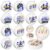 12 Pcs Cheer Team Gifts for Cheerleader Cheer Jewelry Box Round Mini Travel Jewelry Box Organizer for Rings Earrings Necklaces Cheerleader Gifts Bulk for Team, Banquet, Competition & Birthday Party