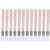 12Pcs Flat Paint Brushes Small Wood Handle Artist Brushes with Nylon Bristles for Acrylic Watercolor and Oil Painting BBQ Basting Brush