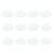 12pcs Glass Lab Watch Dish 3.5 Inch 90mm Thickened for School Labs