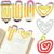 12 Pcs Jumbo Teacher Acrylic Paper Clips, Back to School Teacher Appreciation Gift Bookmark 4 Inch Paperclip Bookmark Pagination Mark for Classroom School Teacher Supplies