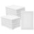 12pcs Mini Canvas Frame for Students and Artists, White Wood Cotton