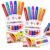 12PCS Popcorn Pens, 3D Puffy Bubble Pen Set for DIY Drawing & Paper Crafts