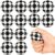 12 Pcs Race Cars Party Favors 1.97 Inch Black and White Checkered Stress Balls Bulk Racing Car Squeeze Ball Anxiety Sensory Fidget Toys for Race Cars Birthday Party Gifts Supplies Goodie Bag Stuffers