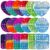 12PCS Rainbow Colors Pop Bubble Fidget Sensory Toys, Pop Fidget Toys,Pop Toy Bulk for Party Favor, Classroom Student Prizes Easter Basket Goodie Bag Stuffers Christmas Valentine Gift