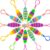 12 PCS Sensory Slug Toys, Articulated Stretch Caterpillar Toy, Anxiety Relief Fidget Slug Toy, Novelty Party Favors for Kids.