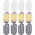 12pcs Teacher Jumbo Acrylic Paper Clips Back to School Book Mark Clips