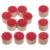 12pcs Vintage Round Wood Stamp Set for Scrapbooking