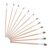 12pcs Water Color Brush Set for Beginners Flat Head Wood Handle