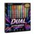 12 Pieces Glitter Pens For Adults – 24 Colors Glitter Coloring Pens