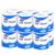 12 Rolls 3-Ply Toilet Paper, Ultra Soft Paper Towels, Tissue Paper, Stable 3 Ply Embossed Reinforced Structure, Durable and Highly Absorbent, Suitable for Home, Office, Restaurant, White