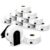 12 Rolls Address Labels Replacement for Brother DK-1201 (1-1/7″ x 3-1/2″)