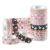 12 Rolls Halloween Washi Tape Pink Halloween Pumpkin Ghost Flower Prints Masking Tape 16.4Ft Cute Decorative Boho Design Tape Stickers for Halloween Scrapbook Journal DIY Art Craft Gift Wrapping