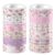 12 Rolls Pink Floral Washi Tape Set, Rose Flower Decorative Masking Tapes (B)