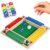 12″ Shut The Box Game Wooden Board Game with Strategy Symbol Dice
