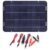12W Portable Solar Charger Kit with Controller — Polycrystalline Panel for