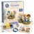 12 Zodiac Signs DIY Beaded Garden Kit, Build Your Sign Grow Your Magic, 3D Beaded Astrology Flower Craft Kit, Handmade Zodiac Bead Kit for Beginners, Creative Gift & Desk Decor (C1PC)