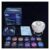 13-in-1 Planetarium Galaxy Projector Rotating Nebula Night Light