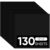 130 Sheets Black Cardstock Paper 12×12, 65lb Thick Card Stock 12×12 Bright Black Scrapbook Paper for Cricut Printer, Card Making, Invitations, Photo Albums, DIY Crafts, School Projects, Smooth Surface