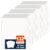 132 Pcs Binder Dividers with Tabs, 1/6 Cut Tab Dividers for 3 Ring Binder