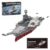 1/350 USS Enterprise CVN-65 Aircraft Carrier Building Blocks Model 4941PCS