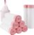13 Gallon Trash Bags Rose Scented (110 Count), Tall Kitchen Drawstring Garbage Bags,Ultra-Flexible, Leak and Odor-Resistant High Density Garbage Bags (White)