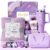 13Pcs New Mom Gifts for Women Care Package, Postpartum Gifts for New Mom After Birth Essentials Kit, Luxury Spa Gift Basket,Gender Reveal Gift Push Presents
