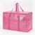 13 x 3.3 x 1.6 Inch Zippered Storage Bag, PP Laminated Woven Fabric Container for Closet Organization and Seasonal Clothes