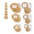 140pcs Small Round Bandage for Small Wound Fabric Adhesive Round bandaids Meets Everyday Needs