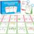 144 PCS Addition and Subtraction Flashcards, All Additions & Subtractions from 1-12 Included, Early Educational Math Cards with Images and Sorting Rings, Math Games for Kids