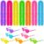 14 PCS Colorful Artificial Feather Boas Party Pack for Dress Up Accessory