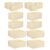 14pcs Foldable Underwear Organizer Set, Beige Fabric Drawer Dividers