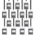 14 Sets Composition Notebook Hall Passes for School with Waterproof PVC Holders and Lanyards Classroom Pass Set Including Bathroom Nurse Office Library Passes 4 Writable Customizable Cards for Teacher