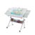 1500 Piece Jigsaw Puzzle Table, Adjustable Height & Tilt Puzzle Board with 4 Sorting Trays, Wooden Cover & Storage Shelf, Rolling Puzzle Table for Adults, White