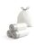 150 Count 4 Gallon Drawstring Trash Bags, Heavy Duty Leak Resistant White