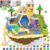 150 PCS Magnetic Blocks: Magnet Building Toys for Kids Ages 4-8, STEM Sensory Building Cubes for Toddlers, Build Mine Magnet World Set for 3-12 Boy Girl Years Old Birthday