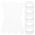 150pcs White Offset Paper Currency Bands for Banknotes and Cash